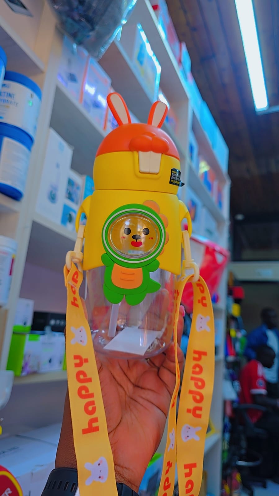 Kids Cartoon Cute Rabbit Water Bottle