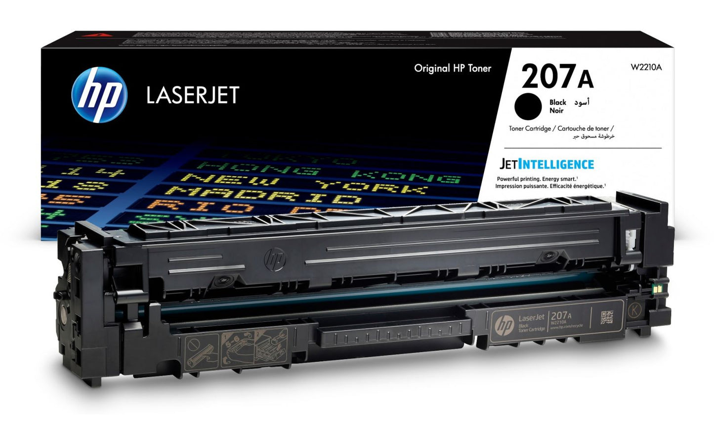 HP 207A Black Original LaserJet Toner Cartridge (W2213A)