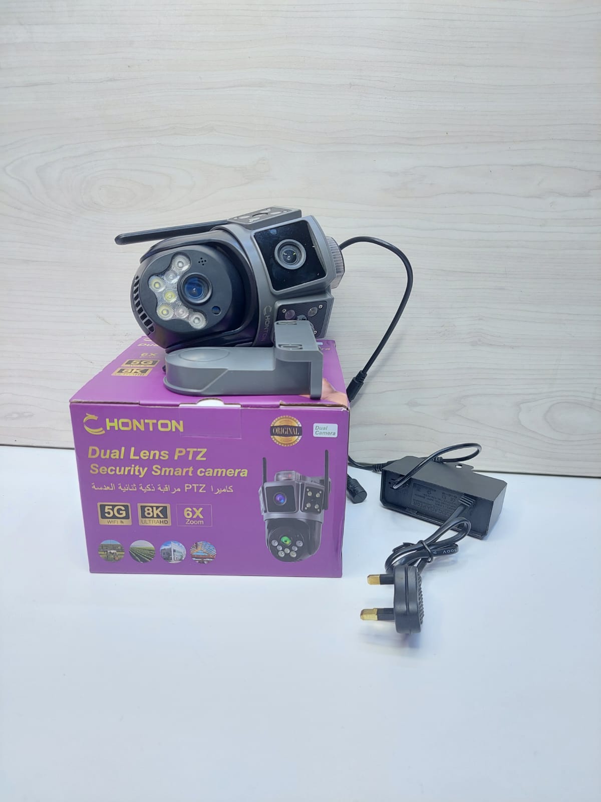 Honton K10 Wifi Dual Lens Electric Outdoor Camera