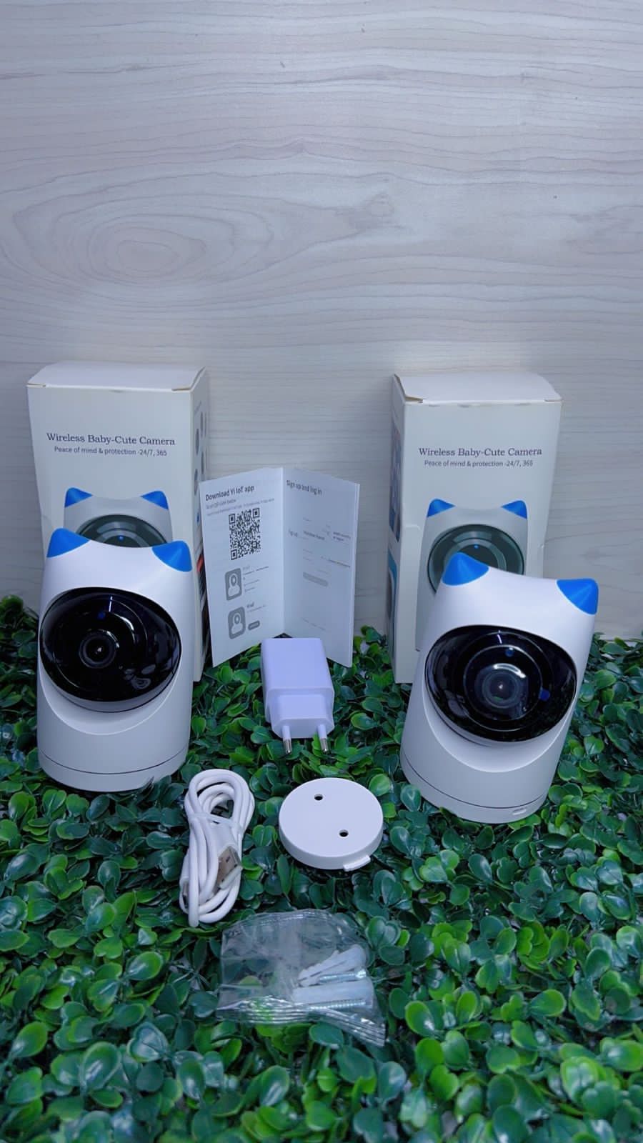 Wireless Baby cute camera NIP66 smart 360 INDOOR