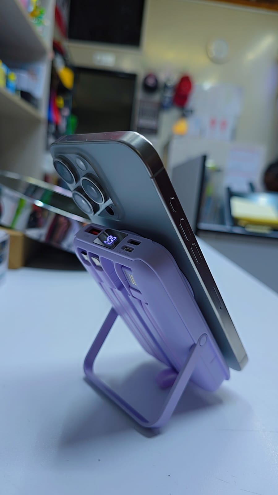 Viaking Power Bank Wireless 15w 10000mAh