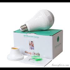 Panoramic WiFi Bulb Camera