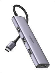Ugreen 4-Port USB3.0 Hub with USB-C Power Supply