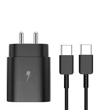 Samsung 25W PD Power Adapter with USB C Cable.