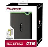 Transcend External HDD 4TB – Iron Grey