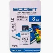 BOOST 8GB Memory Card