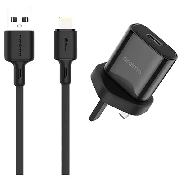 Oraimo OCW-U65S+L53 Charger Kit With Lightning Cable
