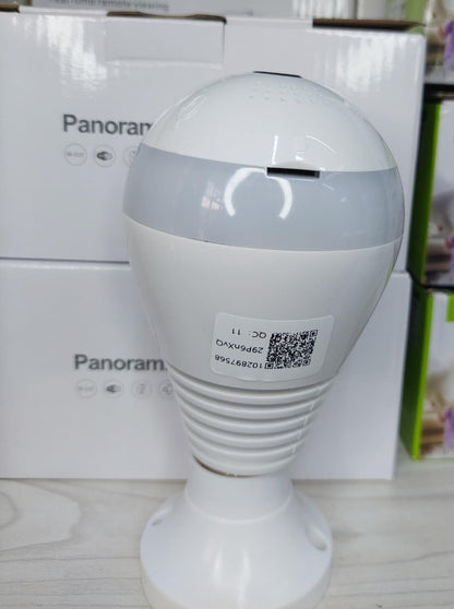 Bulb WiFi Camera – Fixed 360° Indoor camera