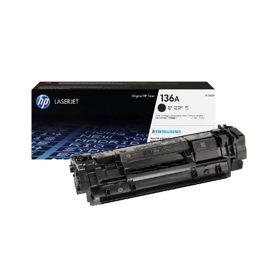 HP 136A Black Original LaserJet Toner Cartridge - W1360A