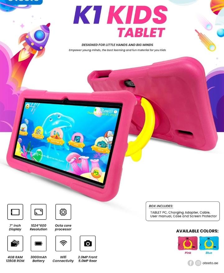 OTEETO K1 KIDS ANDROID TABLET
