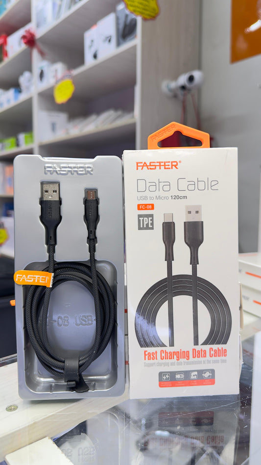 FASTER DATA CABLE USB TO MICRO