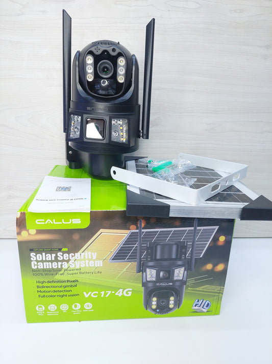 Calus VC17 4G Solar Dual Lens Outdoor Camera