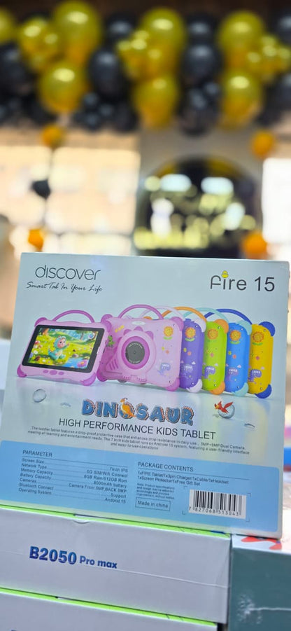 Discover Fire 15 Kids Educational Tablet – 7-Inch | 8GB RAM | 512GB ROM