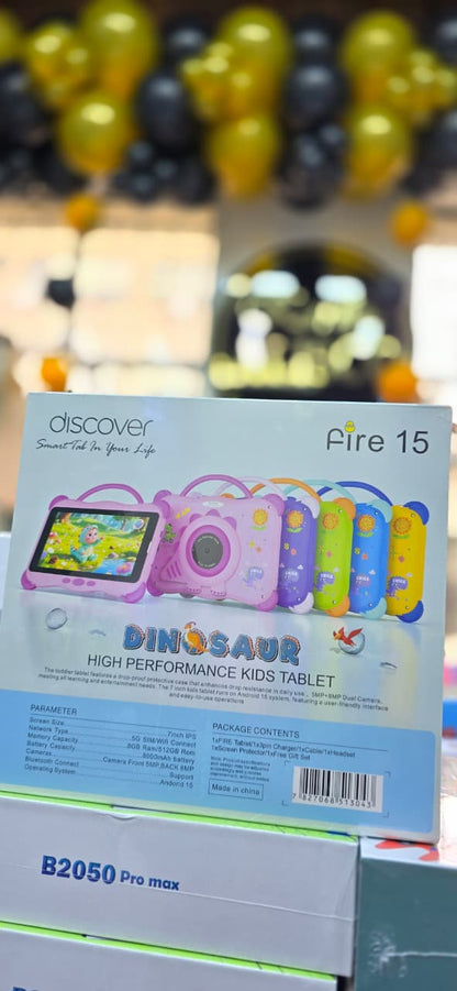 Discover Fire 15 Kids Educational Tablet – 7-Inch | 8GB RAM | 512GB ROM