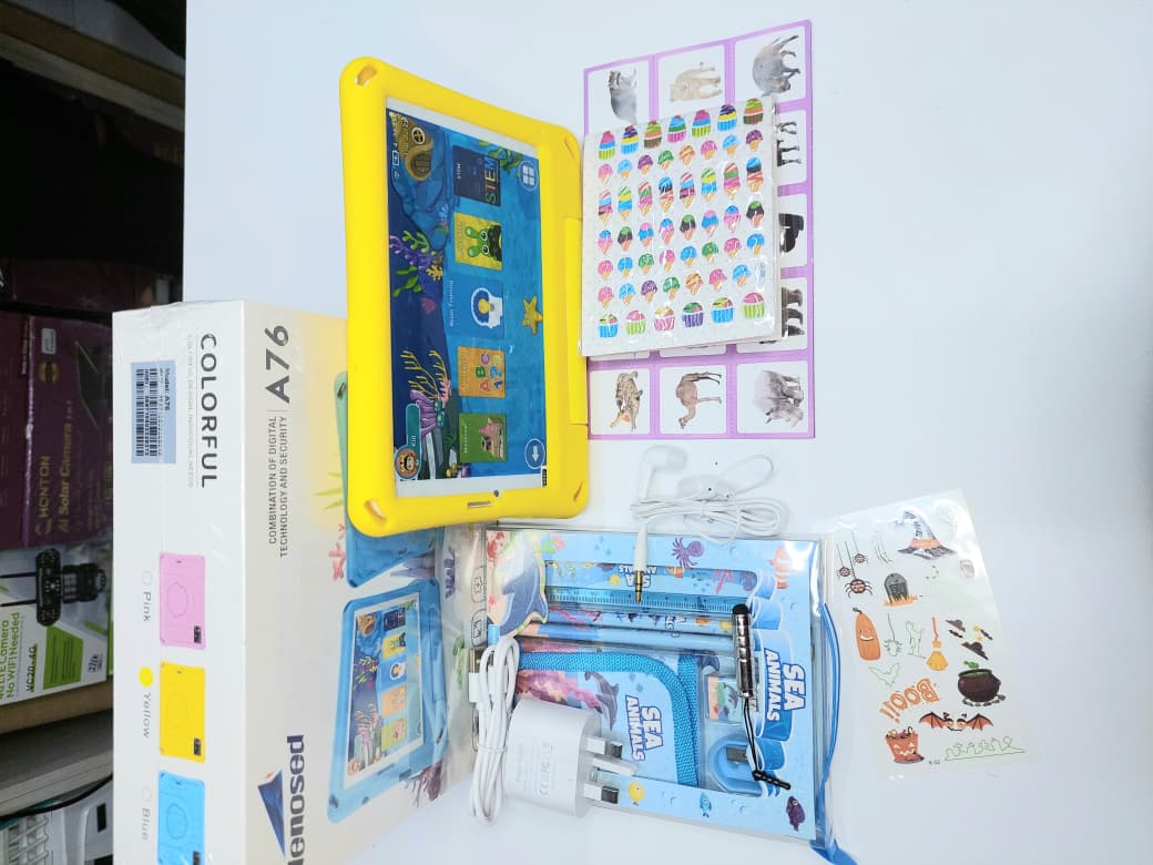 Lenosed A76 Kids Tablet – 7-Inch HD Display | 6GB RAM + 256GB ROM