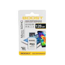 Boost 128GB MEMORY CARD