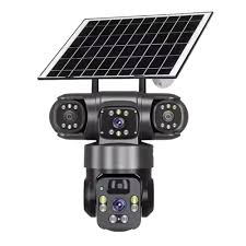 V380 Pro 4G Triple Lens  Solar PTZ Camera