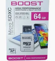 BOOST 64GB Memory Card