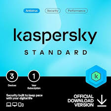 Kaspersky standard Antivirus 3 Users for 1 Year