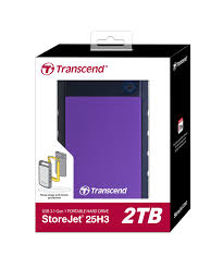 Transcend External HDD 2TB – Purple