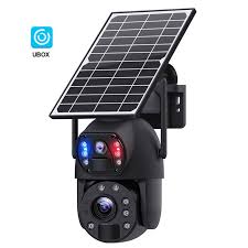 4G UBOX Dual Lens Solar Camera outdoor