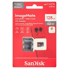 SanDisk 128GB memory card