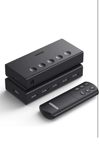 UGREEN  HDMI Switch 5 in 1 Out 4K HDMI Switcher