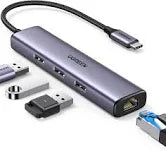 Ugreen Type-C to VGA 3-port USB3.0 4-in-1 multi-function dock