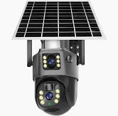 Smart Net Camera 4G V380 Solar Camera + Solar Panel  Dual lens