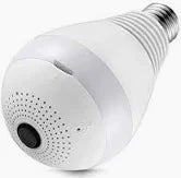 Bulb WiFi Camera – Fixed 360°