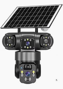 V380 Pro 4G Triple Lens  Solar PTZ Camera