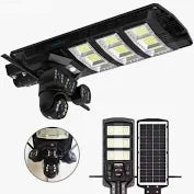 4G Triple Lens Camera with Floodlight  Panel OUTDOOR