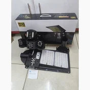 4G Triple Lens Camera with Floodlight  Panel OUTDOOR