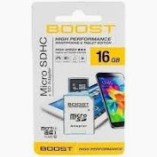 Boost 16GB Micro Memory Card –